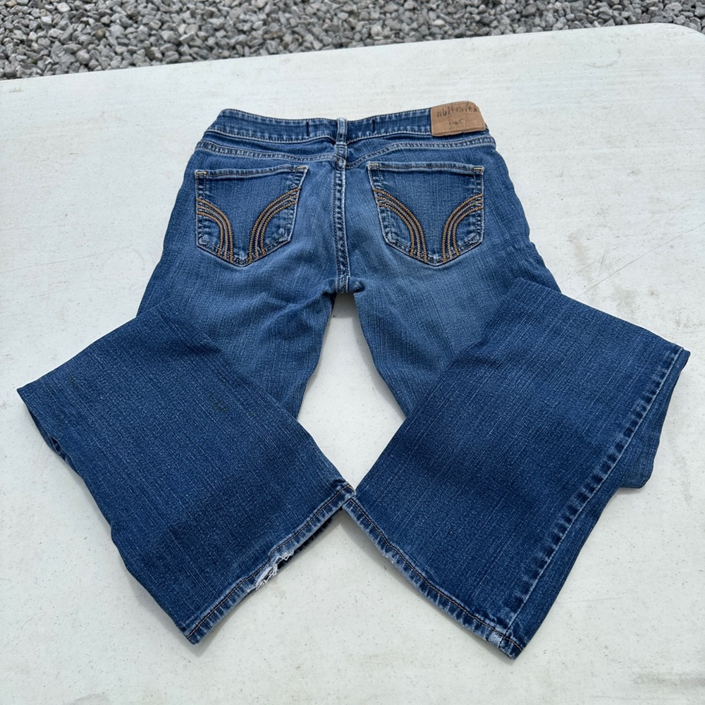 Hollister Women's Flare Jeans - Classic Blue
